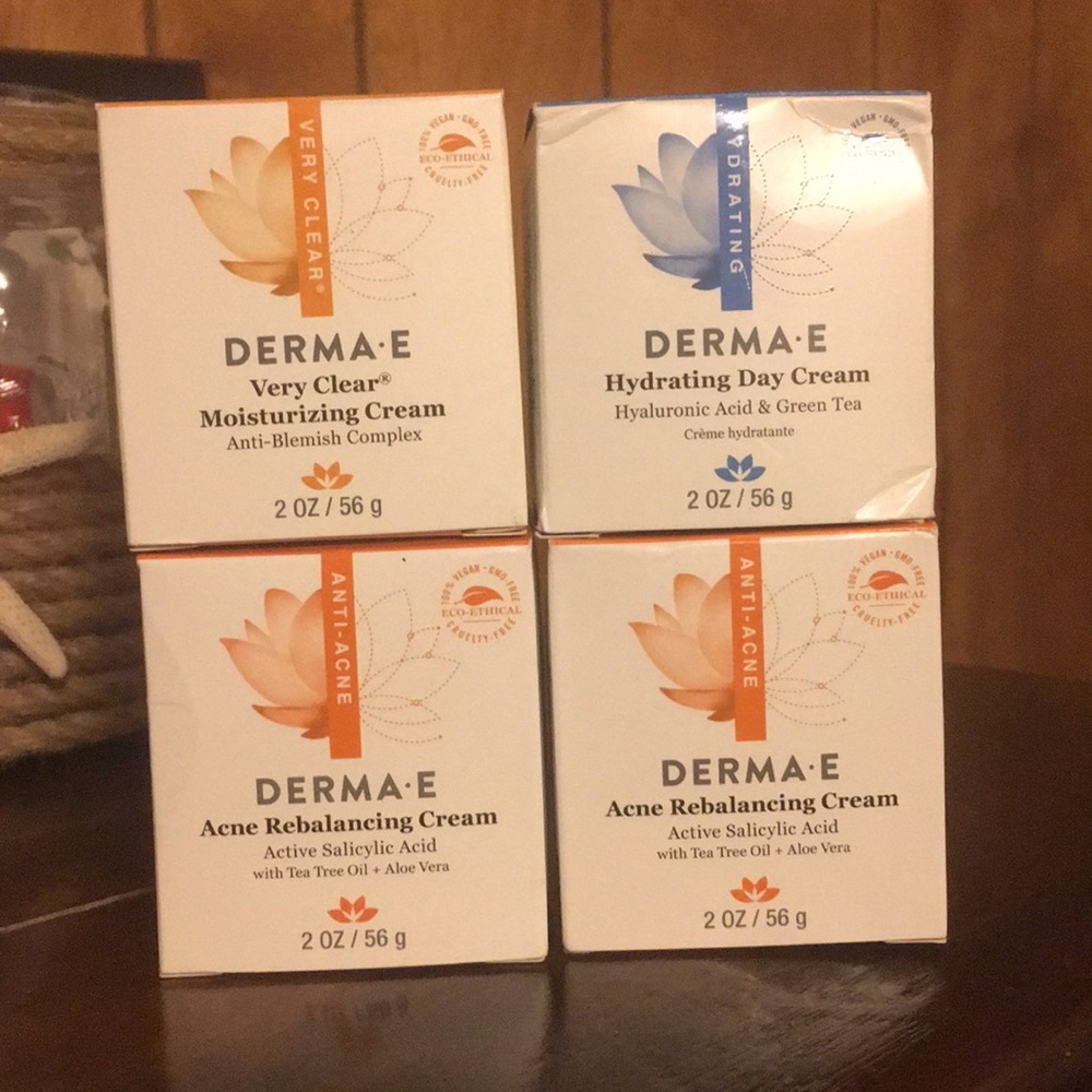 Derma-E Face creams
